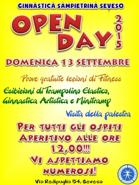 Open day - Ginnastica Sampietrina Seveso