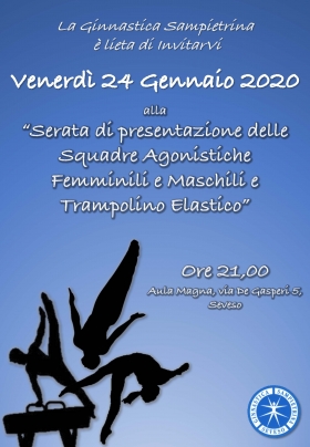 24 GENNAIO 2020 - PRESENTAZIONE SQUADRE - Ginnastica Sampietrina Seveso