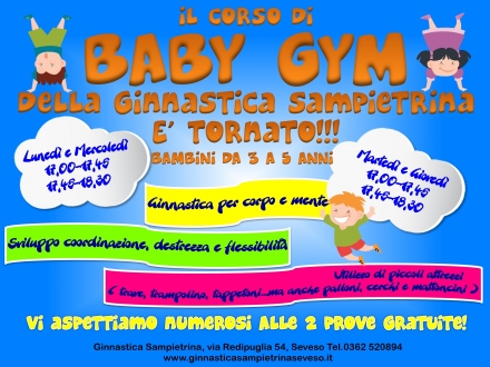 Baby Gym - Ginnastica Sampietrina Seveso