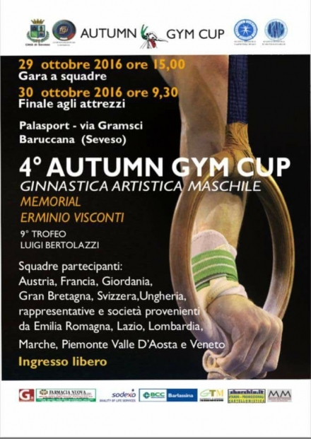 4° AUTUMN GYM CUP - Ginnastica Sampietrina Seveso