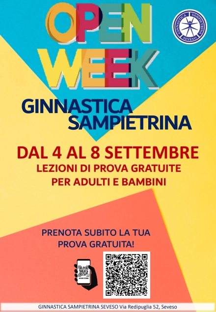 PROVE GRATUITE 2023/24 - Ginnastica Sampietrina Seveso